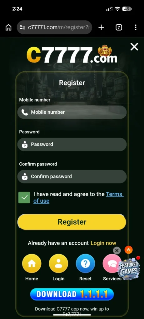 C7777 Game